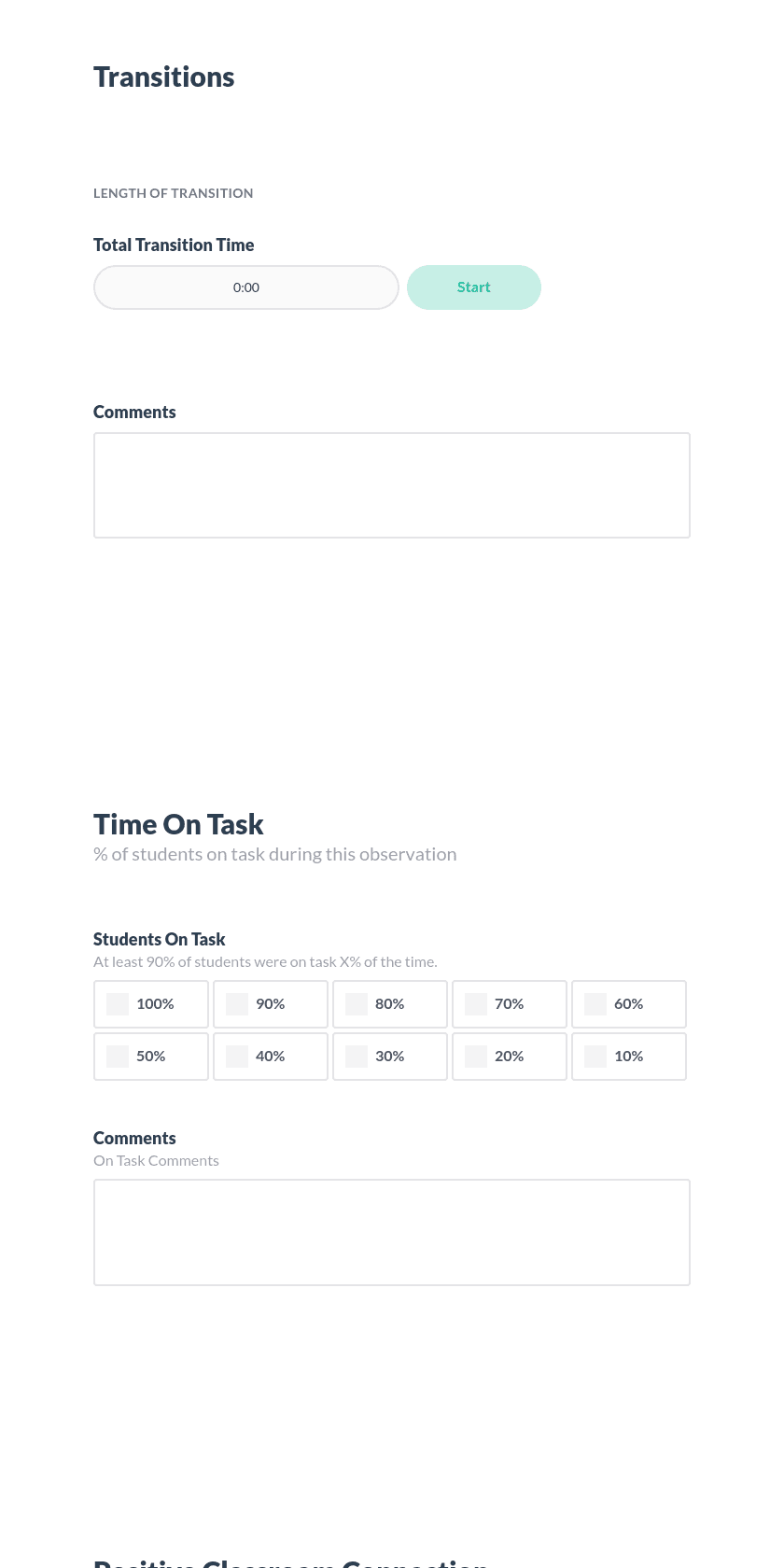 PBIS Behavior Components Preview