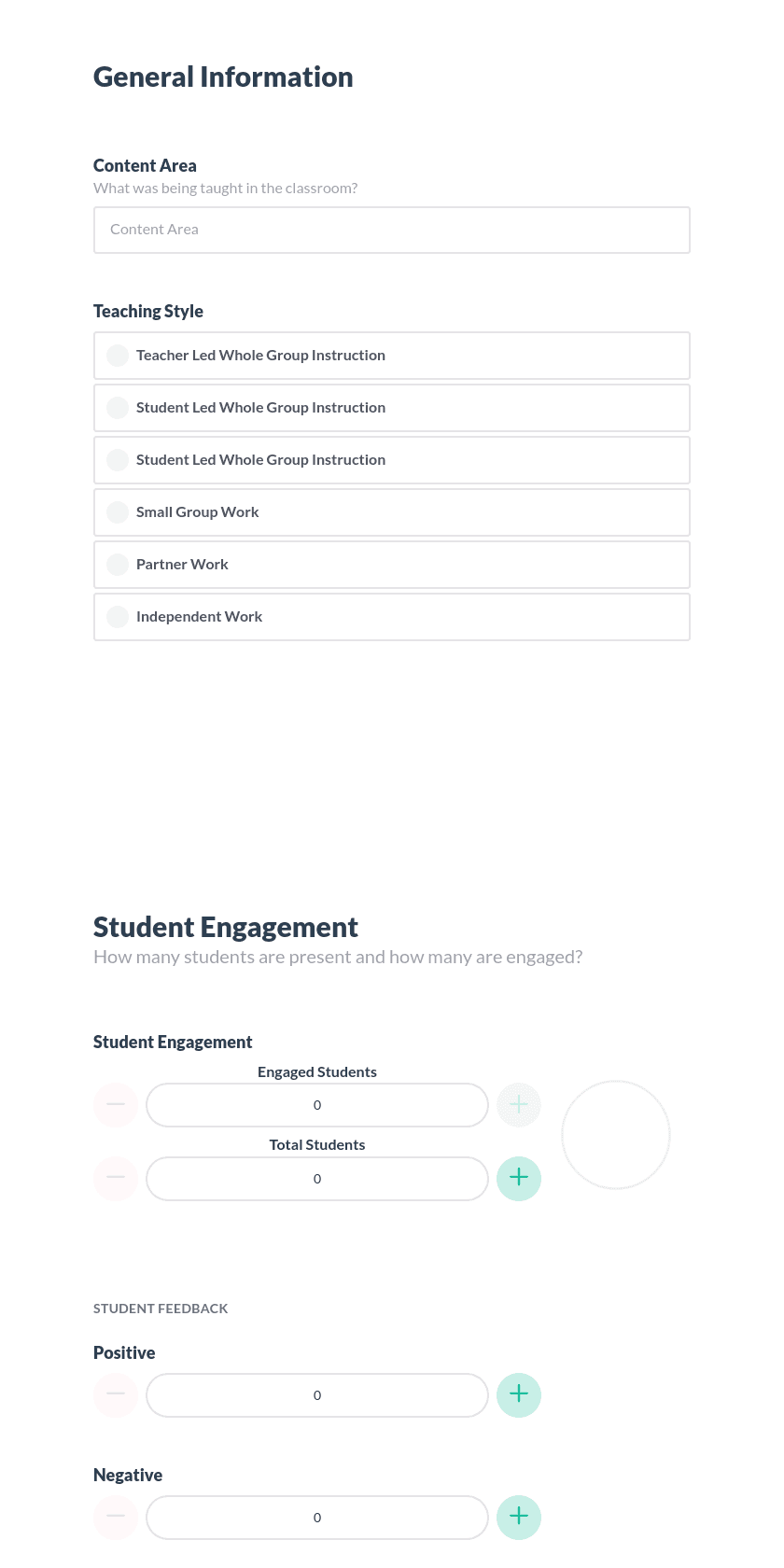 Informal Academic Observation Preview