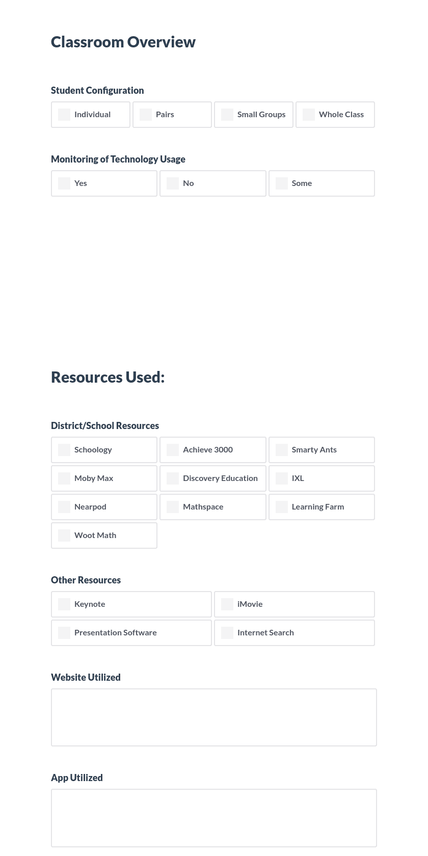 Technology Integration Preview