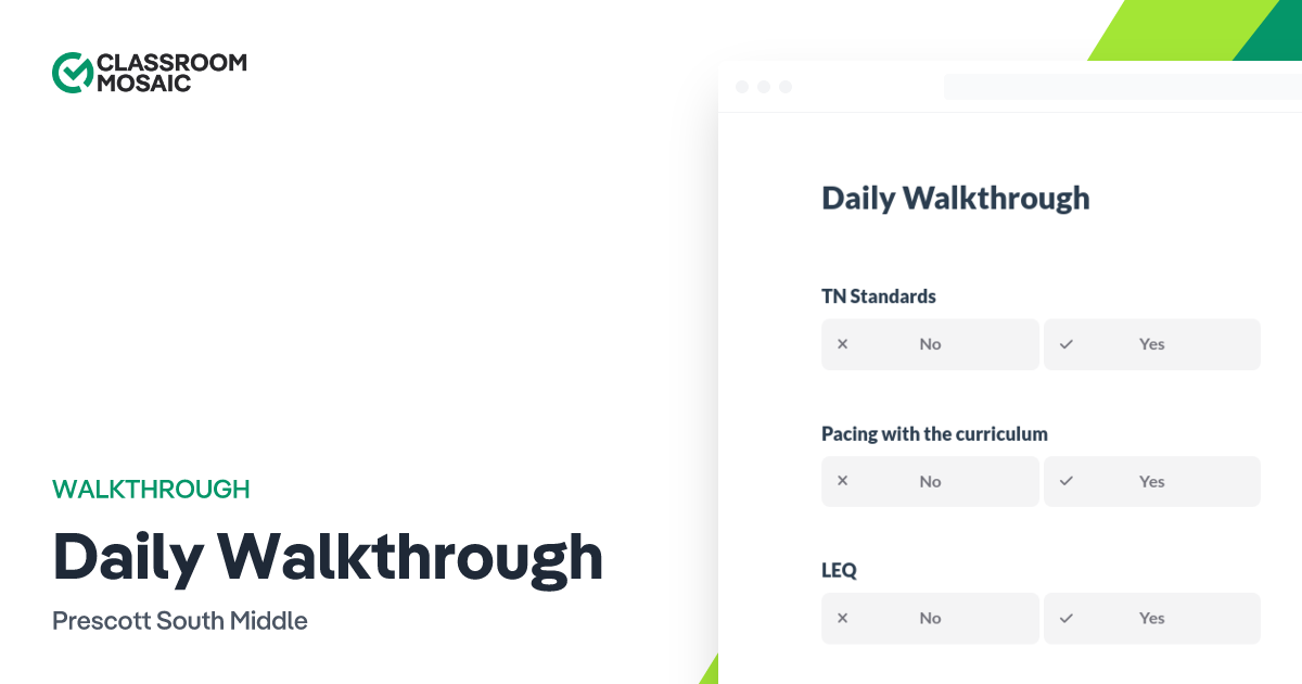 Daily Walkthrough Teacher Observation Form   Opengraph Image